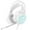 White, variant on COFEST Stereo Gaming Headset Noise Cancelling Over Ear Headphones With Mic,Led Light,Bass Surround,Noise Cancelling Mic Comfortable Design Pink