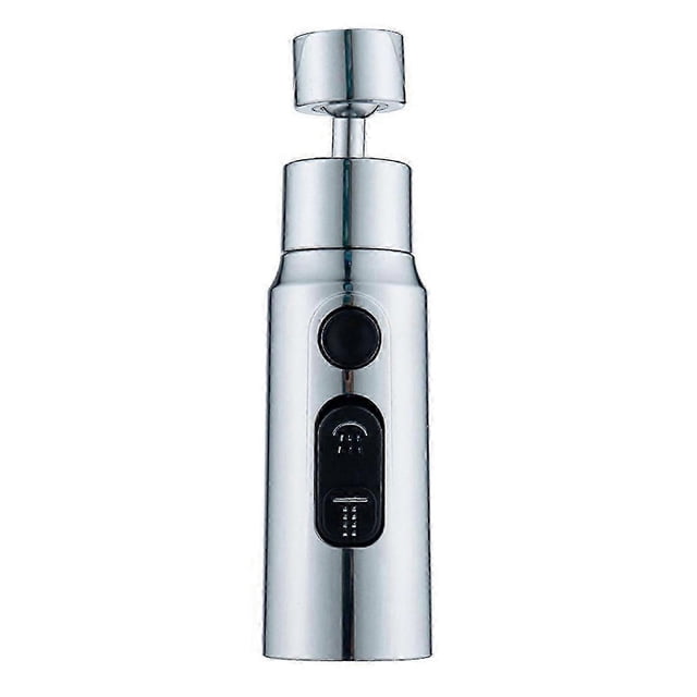Kitchen Faucet Extender Aerator Splash Proof Spout 3 Function Kitchen Tap Spray Head Attachment 360