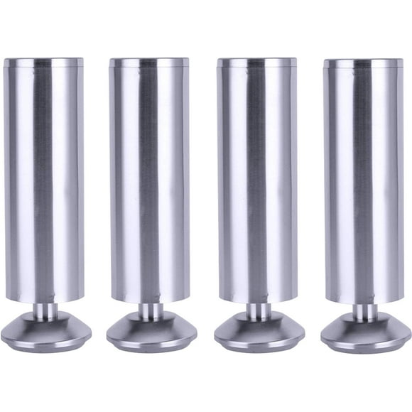 Furniture legs Furniture Legs * 4, Stainless Steel Counter Bar Breakfast Adjustable Support Leg Furniture Legs Table Legs