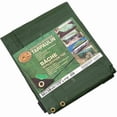 thumbnail image 2 of 12' x 18' Olive Green Poly Tarpaulin, 2 of 2