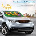 thumbnail image 3 of Monstruo Robot Sombrilla Solar para Auto - Protector de Parabrisas Plegable | Cortina Solar Delantero | Bloqueo UV y Aislamiento de Calor 133x73cm, 3 of 6