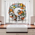 thumbnail image 2 of Ambesonne Letter G Kitchen Curtains, Teen Sports Fans Name, 55"x39", Multicolor, 2 of 3