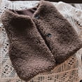 thumbnail image 7 of Gyratedream Autumn Winter Baby Girls Toddler Kids Warm Thicken Lamb Wool Waistcoat Vest Coats, 7 of 7