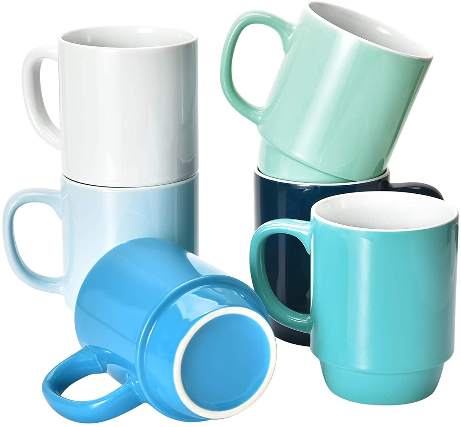 stackable ceramic mugs