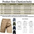 thumbnail image 2 of Ketyyh-chn99 Jogger Pants for Men Loose Pants Multi-Pocket Drawstring Cargo Pants Khaki,33, 2 of 4