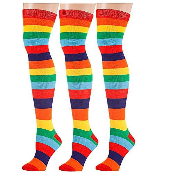 Isadora Paccini Women's 3 Pairs Over The Knee Socks