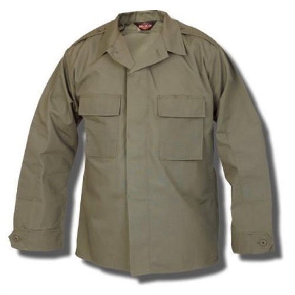 Tru-Spec 1379008 Men's Poly Cotton Ripstop Long Sleeve Tact Shirt OD 3X-Large