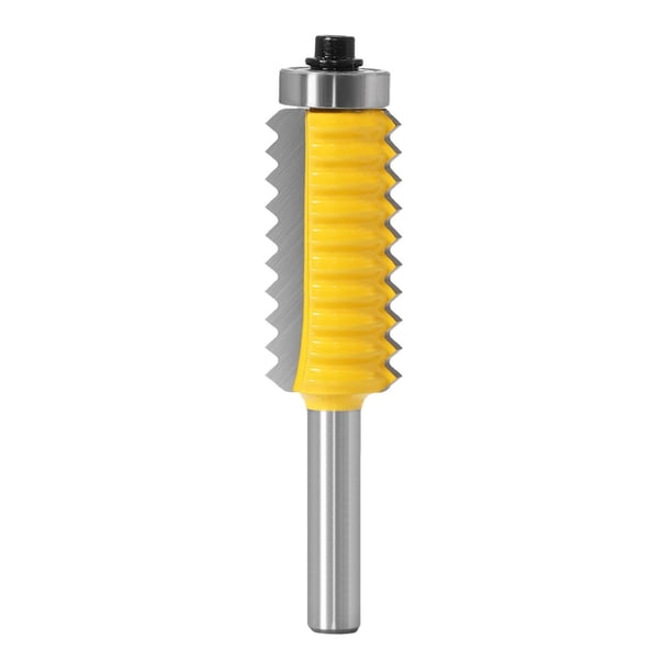Kenally Vástago de 8 mm Junta de dedo Router Bit Fresa Tenon Herramientas y ferretería 0.3x1.6 pulgadas