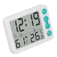 thumbnail image 3 of Medidor Digital De Temperatura Y Humedad, Indicador De Temperatura Configuración De Tiempo Pantalla HD Grande Para Habitaciones De Bebés, 3 of 8