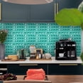 thumbnail image 4 of Moocorvic 10Pcs Waterproof Non-Woven Fabric Wall Tiles Sticker for Home Decor, Self-Adhesive Peel and Stick Backsplash Tile Decals for Kitchen Bathroom Decor, 4 of 8