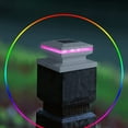 thumbnail image 7 of Maggift 6 pack LED Solar Powered Post Lights Outdoor, RGB Color Changing for Fence, Deck, Patio, Fits 4x4, 5x5 or 6x6 Wooden, 7 of 7