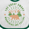 thumbnail image 4 of Inktastic The Great Smoky Mountains Are Calling Boys or Girls Baby Bib, 4 of 4