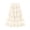 Beige, variant on Arlun Lace Layered Skirt for High Waist Flared A Line Loose Fit Elegant Party Casual Wear Lightweight Cozy Mesh Ruffles Tiered Flowy Maxi Tutu Skirts Yellow One Size