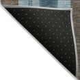 thumbnail image 5 of Addison Rugs Chantille Indoor/Outdoor Transitional Stripes Teal Machine Washable Rectangle Rug, 8' x 10', 5 of 8