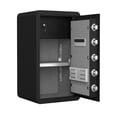 thumbnail image 5 of Sesslife 4.0 Cubic Feet Large Safe Box with Fireproof Waterproof Bag, Electronic Digital Keypad Lock, Inner Cabinet & Adjustable Shelf, Wall & Floor Mount Security Safe for Home Office Hotel, 5 of 9