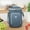 Dark Blue, variant on Byujiro Round Portable Lunch Bag Student Lunch Bag Crossbody Insulated Bag Picnic Cooler Insulated Bucket Storage Bag
