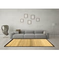 thumbnail image 3 of Ahgly Company Indoor Rectangle Solid Brown Modern Area Rugs, 2' x 5', 3 of 4