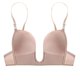 thumbnail image 1 of U Sujetador invisible Sin costuras Convertible Tirantes traseros transparentes Sin respaldo,85A,Beige. Afortunado Sencillez, 1 of 5