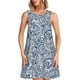 thumbnail image 1 of Balery Paisley4 Vestidos de verano para mujer con estampado: vestido holgado sin mangas, vestido playero informal y cómodo para días calurosos., 1 of 7