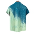 thumbnail image 4 of Styesk T-Shirts pour Homme Mode Décontractée Col Rabattu Imprimé Manches Courtes Chemise Blouse, 4 of 5