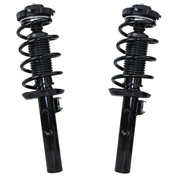 Detroit Axle - 2pc Front Struts w/ Coil Spring for Volkswagen Beetle Jetta Eos Golf