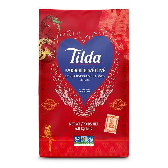 Tilda Parboiled Long Grain Rice 15lbs