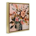 thumbnail image 4 of Stupell Industries Blush Abstract Bouquet Plants & Flowers Painting Gold Floater Framed Canvas Art Print Wall Art, 25 x 25, 4 of 10