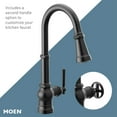 thumbnail image 3 of Moen S72003Bl Matte Black One-Handle Pulldown Kitchen Faucet, 3 of 3