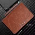 thumbnail image 6 of Universal Case for 9.6-10.5 inch Tablet, GSFY Stand Folio Protective Cover for 9.6/9.7/10/10.1/10.2/10.5 inch Touchscreen Tablet with Multiple Viewing Angles Document Card Pocket - Brown, 6 of 7