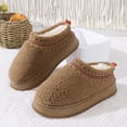 thumbnail image 4 of Zapatos Peludos Cómodos Y Cálidos Dgfdsh (Camel 40), 4 of 9