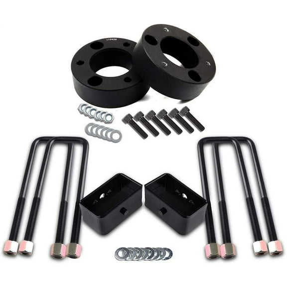 CCIYU Leveling Lift Kit for Nissan Titan 3 inches Front and 3 inches Rear Suspension Lift Compatible with 2004 2005 2006 2007 2008 2009 2010 2011 2012 2013 2014 2015 2016 2017 2018 for Nissan Titan