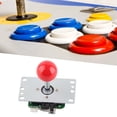 thumbnail image 1 of Joystick,  Games DIY Kit Parts Interface Mode Design 8 Ways 5 Pin with 1 X Joystick for Game Consoles Replacement for  Joystick White,Red,Yellow,Blue,Green, 1 of 7