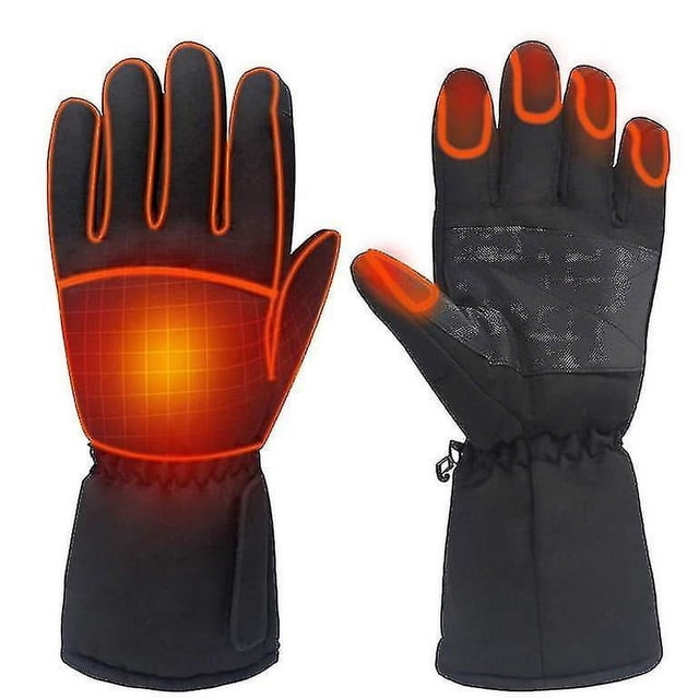 Guantes Térmicos con Batería Eléctrica,Guantes Térmicos De Invierno para Hombres Y Mujeres,Ciclismo Al Aire Libre Esquí Patinaje Senderismo Mejor