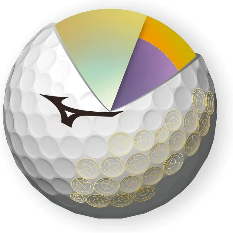 ミズノRBTOURボール Mizuno RB Tour X Golf Balls, 12 golf balls (1 Dozen), White