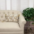 thumbnail image 3 of Parkland Collection Venus Transitional Beige Lumbar Throw Pillow, 3 of 7