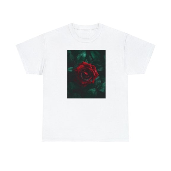 Rose Unisex Heavy Cotton Tee