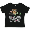 thumbnail image 3 of Inktastic My Grammy Loves Me Owl Girls Toddler T-Shirt, 3 of 5