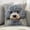 Gray, variant on Litrail 18x18 Inch Cute Embroidery Short Lint Throw Pillowcase, Gray Soft Fleece Decorative Pillow Cover for Sofa Bedroom Living Room, Home Decor Huggable Cushion Case