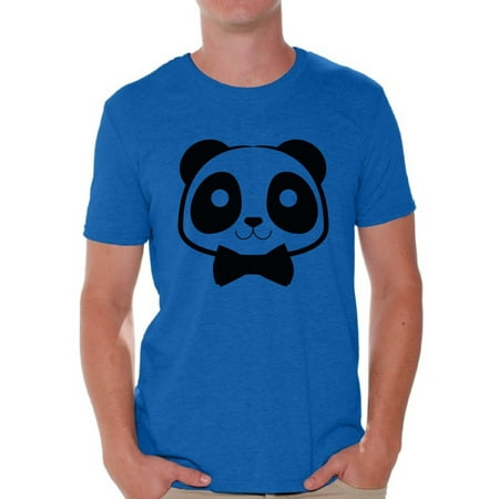 Awkward Styles Men's Dapper Panda Bear With Bow Tie (Best Shirt And Tie Combinations With Blue Suit)
