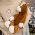 thumbnail image 3 of Small 22cm Plush Horse Toy, Plush Toy With Big Eyes, Embroidered Facial Features And Plush Filling, Safety-Certified Decorative Embellishments, Suitable For Sofas, Bedrooms, Or As Gifts, 3 of 6