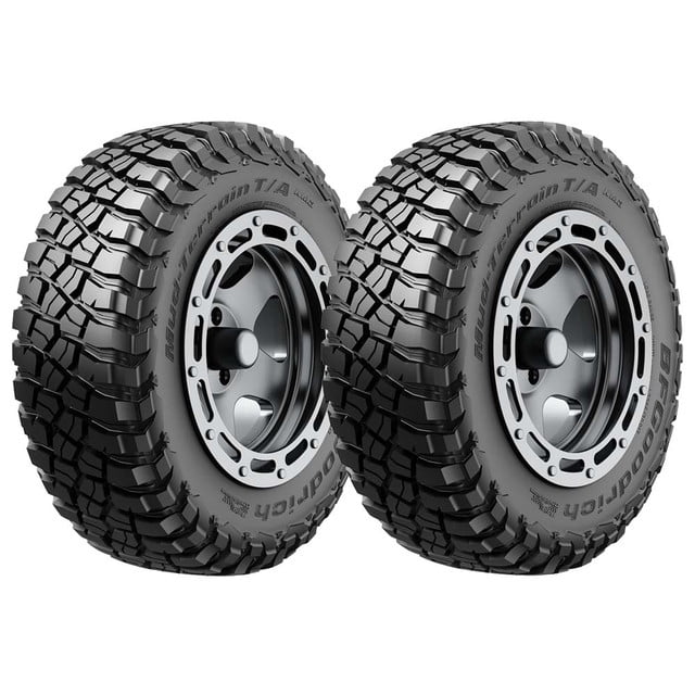Paquete De 2 Llantas 265/70r17 Lt Bf Goodrich Mud Terrain T/a Km3 118q