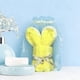 thumbnail image 5 of Toalla para conejo de 50x25cm Toalla de baño de forro polar • Diseño suave, acogedor y adorable de conejito • Envolvente de baño lavable y de secado rápido • Toalla de regalo de Pascua 1 pack, 5 of 6