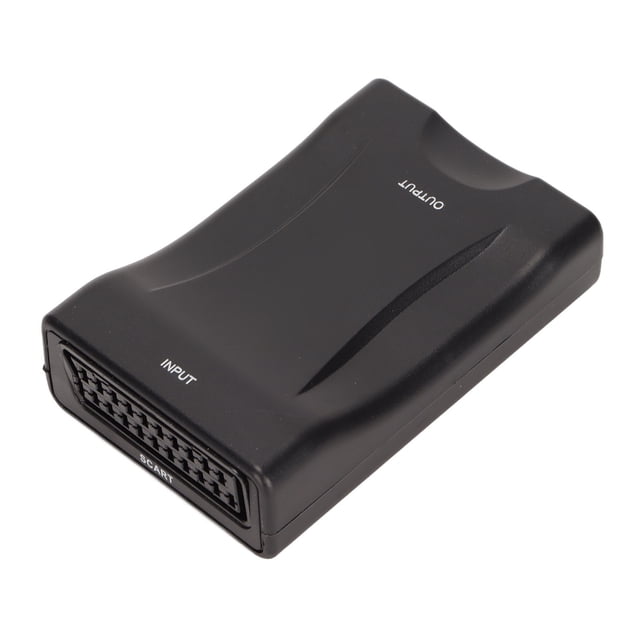 Adaptador de interfaz multimedia SCAR Tto HD, SCART a HD Multimedia Convertidor de interfaz multimedia SCAR Tto HD Convertidor Diseño de clase mundial
