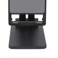 thumbnail image 3 of Foldable Desktop Phone Holder Dual Rod Stand for iPhone Tablet Smartphone Live Recording Black, 3 of 4