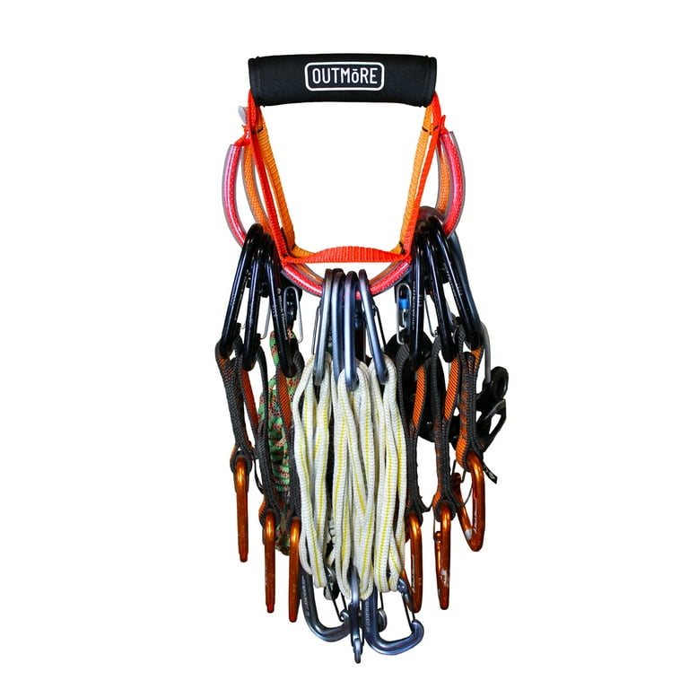 Rock Climbing Gear Organizer (2-Pack with Handle)