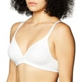 thumbnail image 2 of Warner's Womens Invisible Bliss Wire-Free Cotton Bra Style-RN0141A, 2 of 7