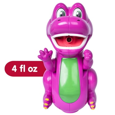 Barney Bump N Go Bubbler, Bubble Blowing Toy, 4 Fluid Ounces, Children Ages 3 