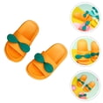 thumbnail image 4 of 1 par de adorables zapatillas cómodas para niños zapatillas Supply-Soled (Naranja), 4 of 6