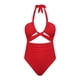 thumbnail image 2 of Gibobby Trajes de baño mujer una pieza Nuevo traje de baño con correas ajustado y sexy traje de baño para mujeres europeas y bikini de tamaño(Rojo,XL), 2 of 4
