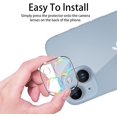 thumbnail image 5 of Film de Protection Coloré pour iPhone 15 / iPhone 15 Plus, Verre Trempé Coloré pour iPhone 15 / iPhone 15 Plus, Dureté 9H Ultra HD Résistant aux Rayures, 5 of 5